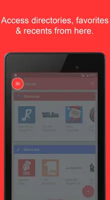 Internet Radio Player android App screenshot 6