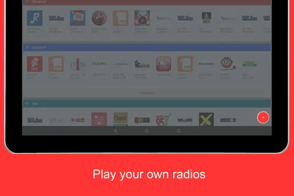 Internet Radio Player android App screenshot 7